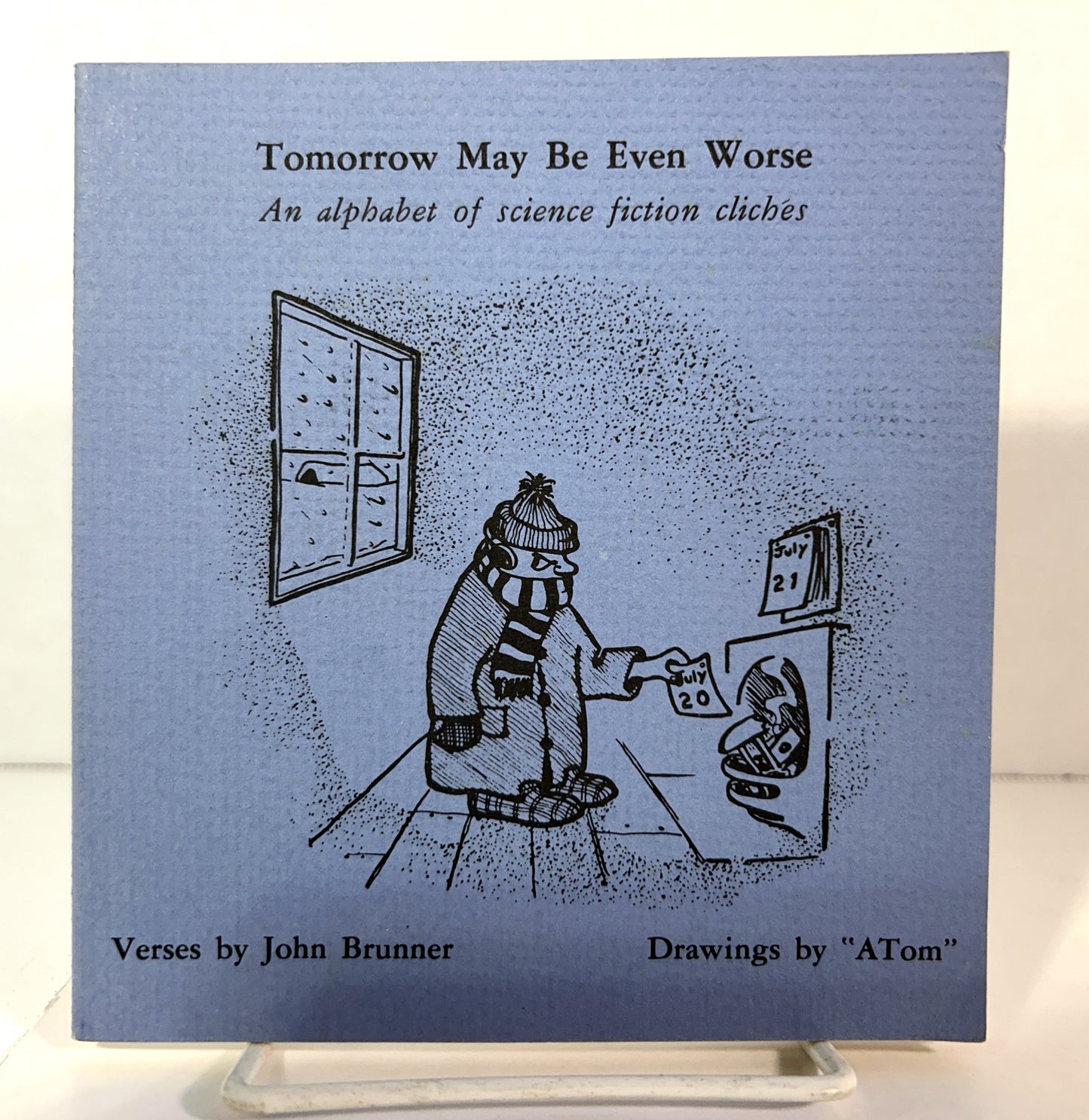 Tomorrow May Be Even Worse by John Brunner 1978 SIGNED Limited Edition #865/1000