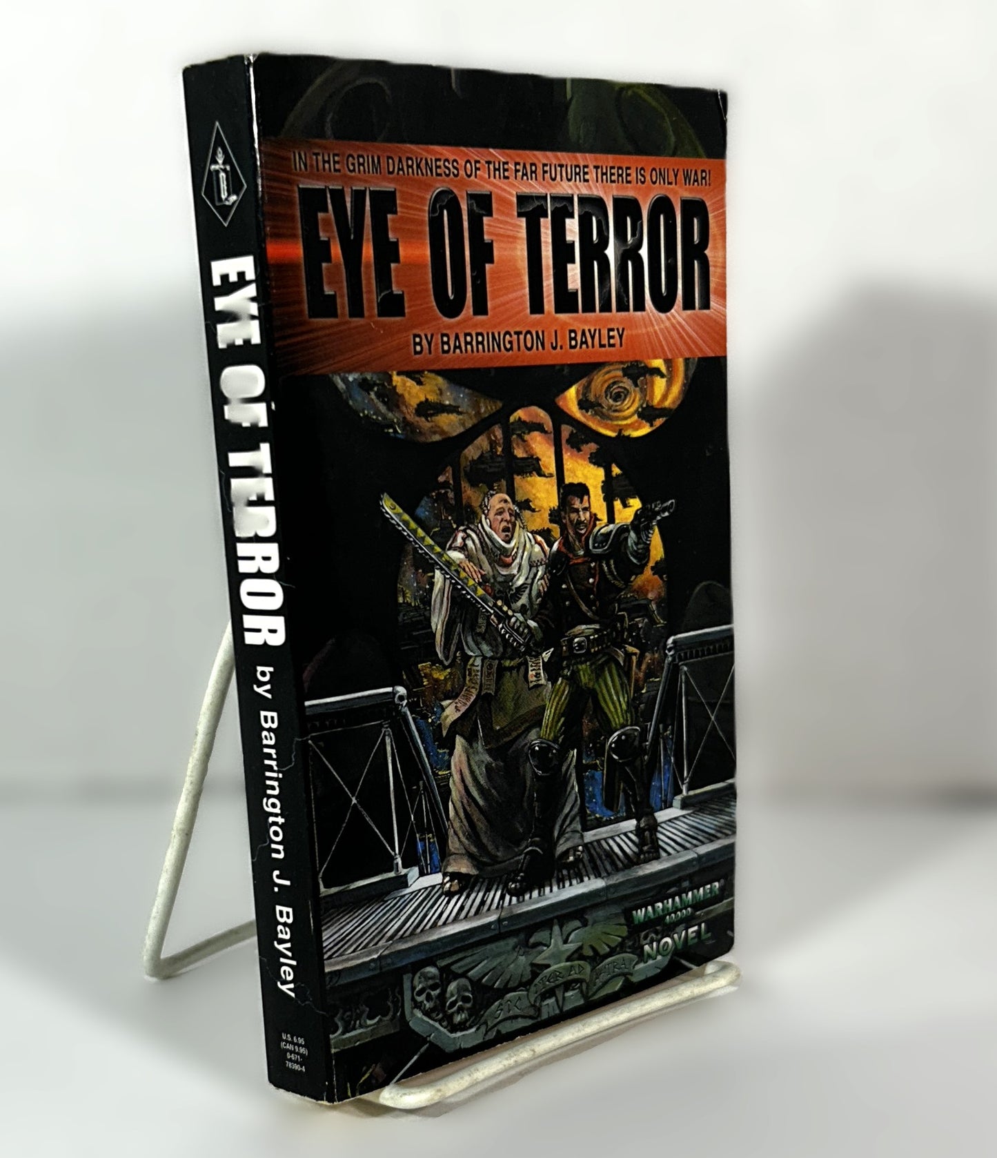 Warhammer 40,000: Eye of Terror by Barrington J. Bayley 2000 1st US Edition