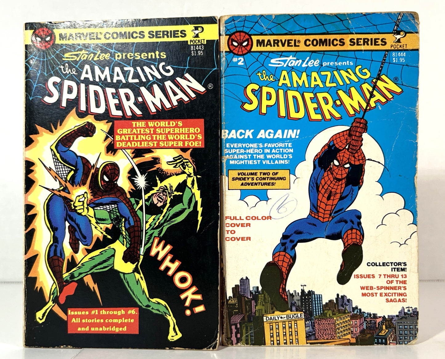 Marvel: Set of 2 Stan Lee Presents The Amazing Spider-Man 1977-1978