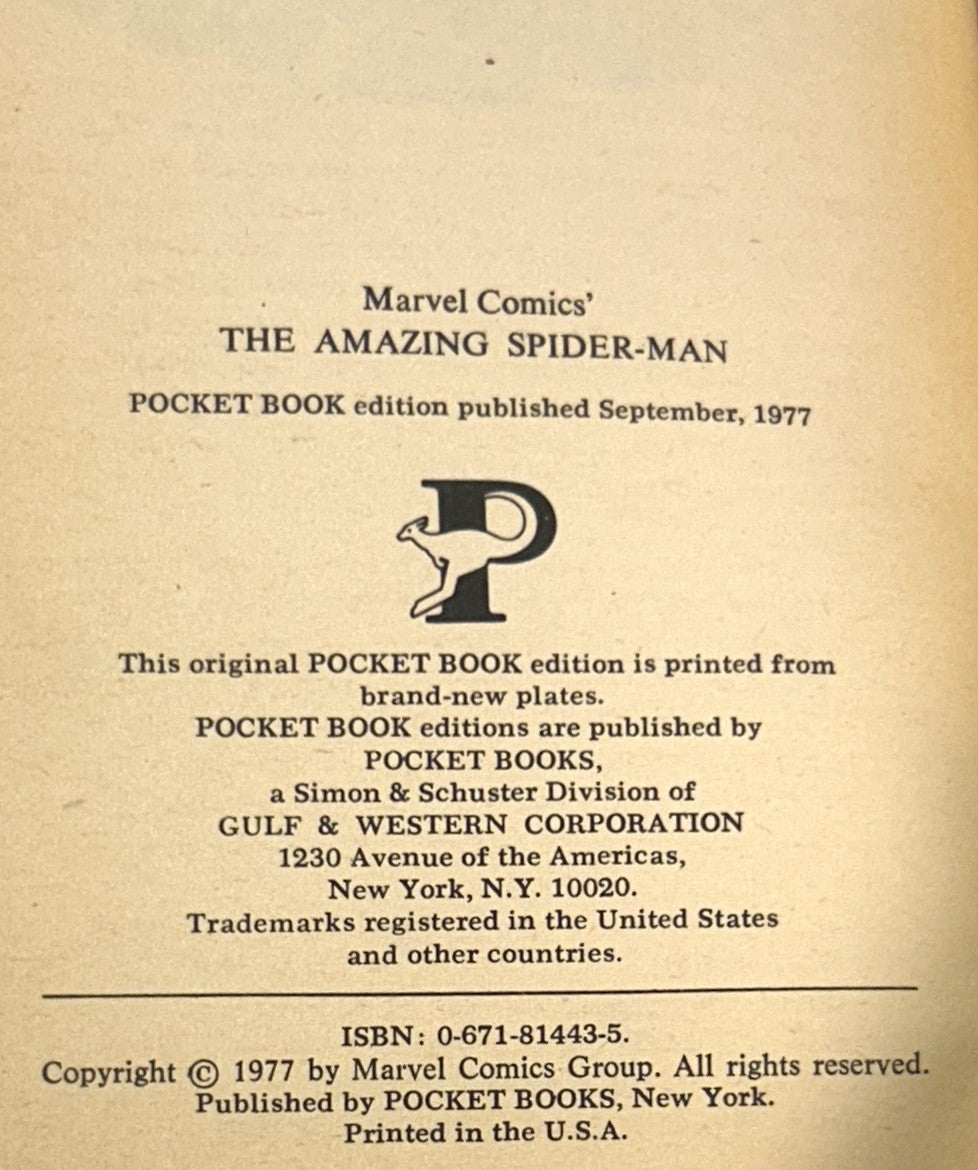 Marvel: Set of 2 Stan Lee Presents The Amazing Spider-Man 1977-1978