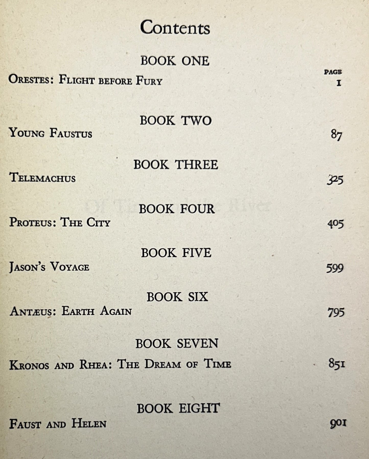 Of Time and the River by Thomas Wolfe 1944