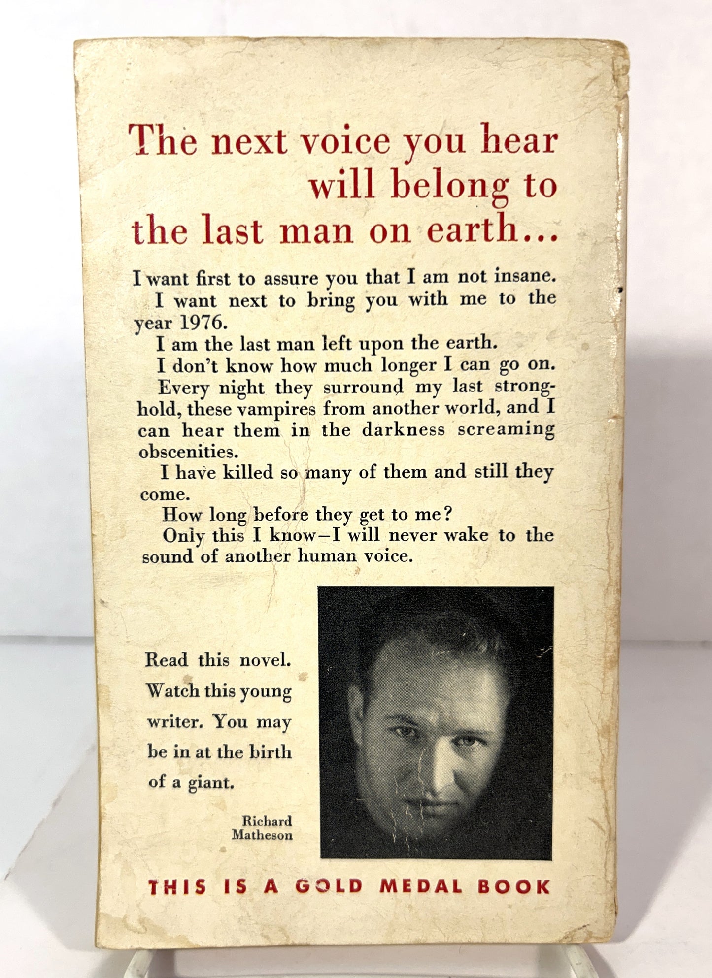 I Am Legend by Richard Matheson 1954 1st Printing