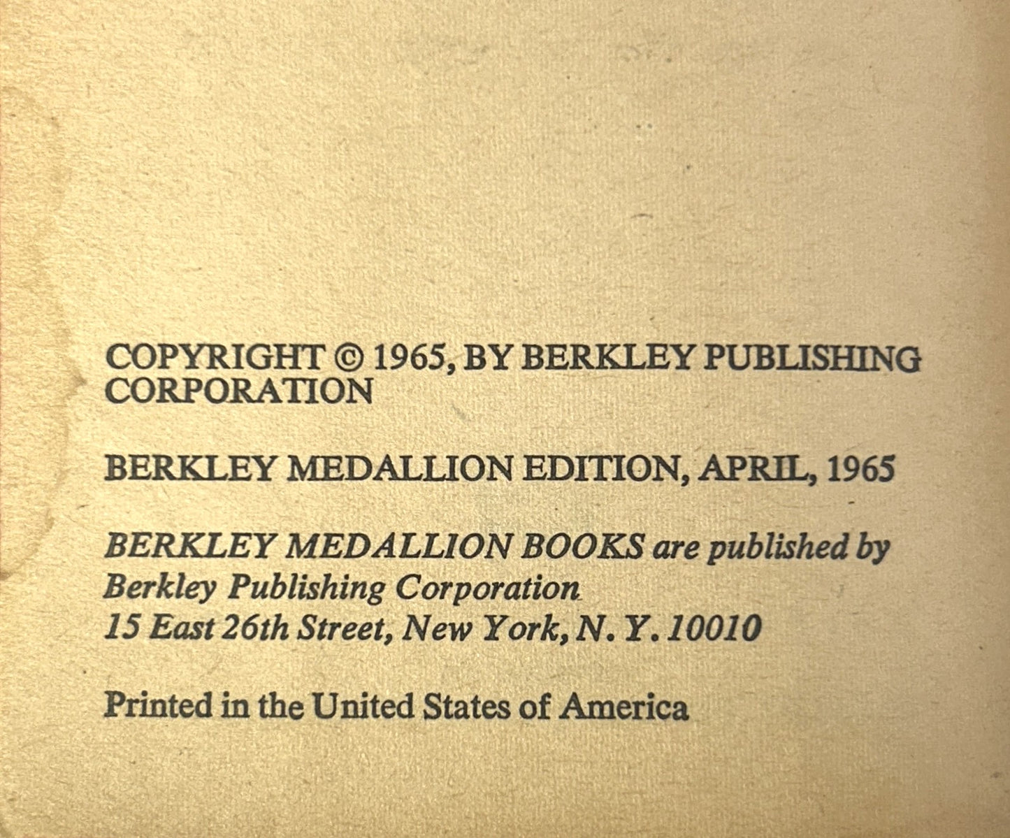 Ghouls in My Grave by Jean Ray 1965 1st Printing