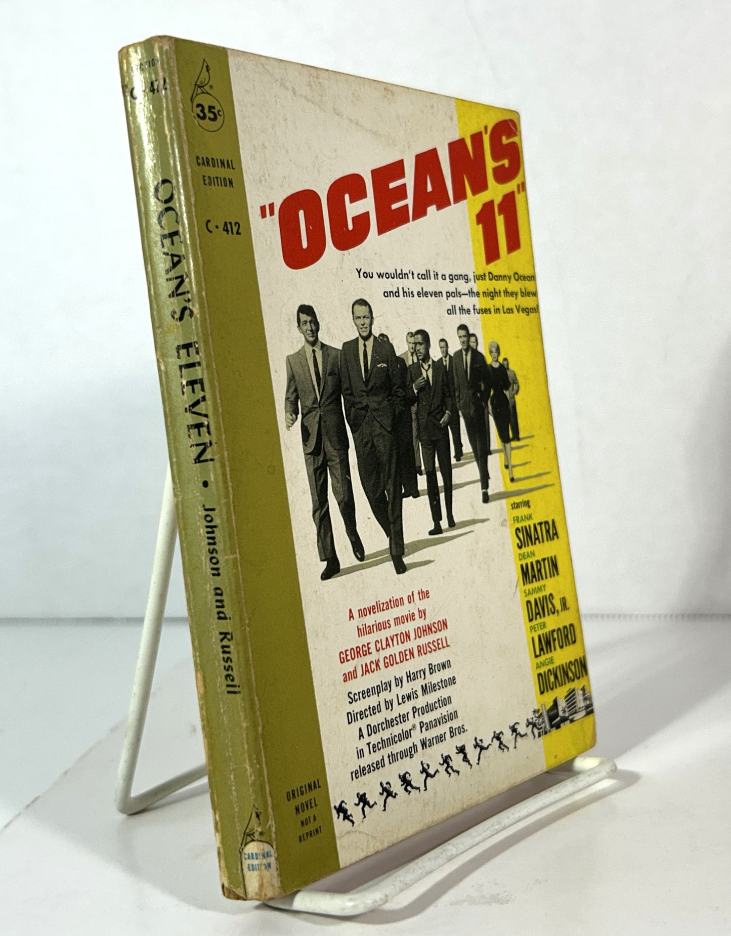 Ocean's Eleven by George Clayton Johnson & Jack Golden Russell 1960 1st Printing