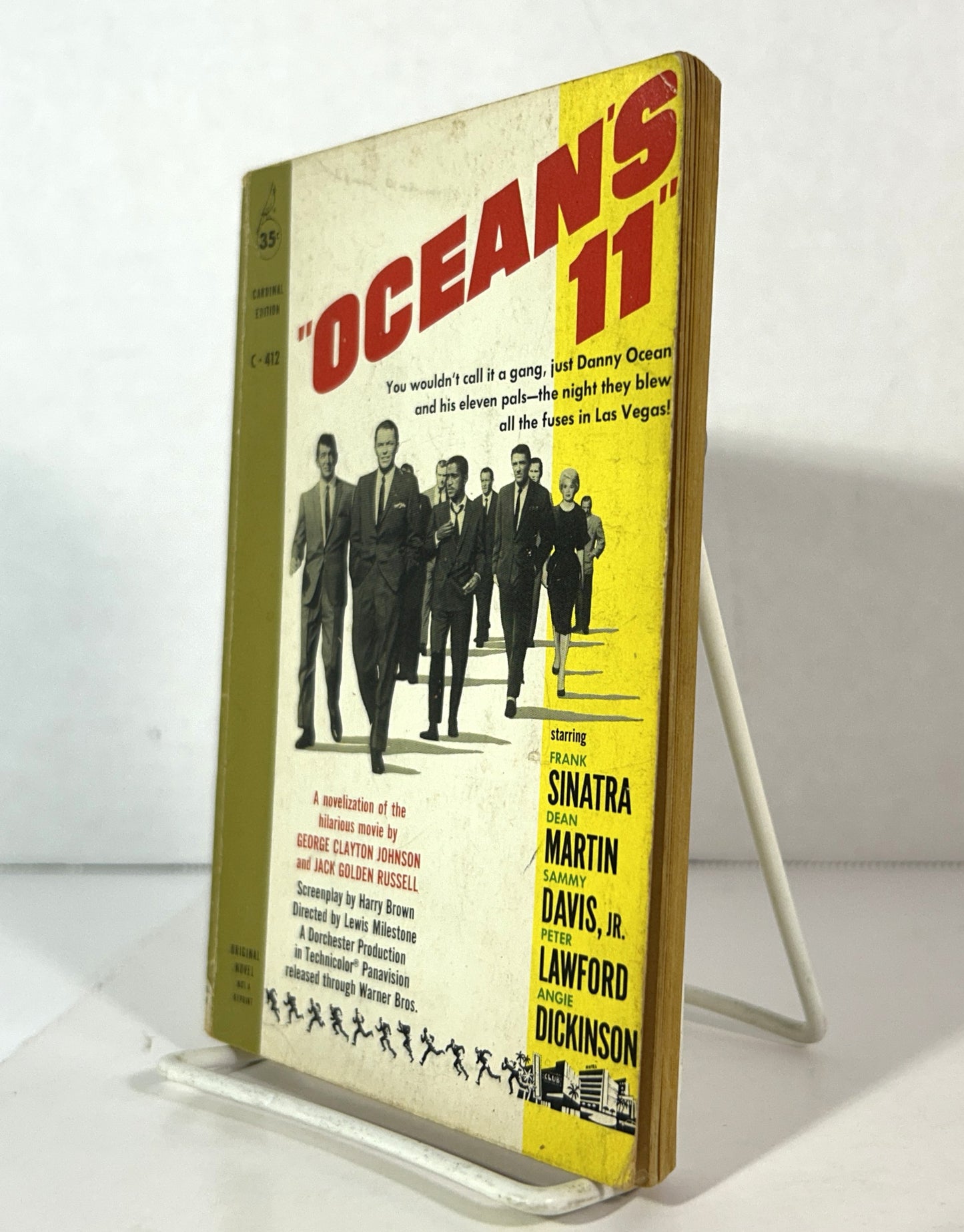 Ocean's Eleven by George Clayton Johnson & Jack Golden Russell 1960 1st Printing