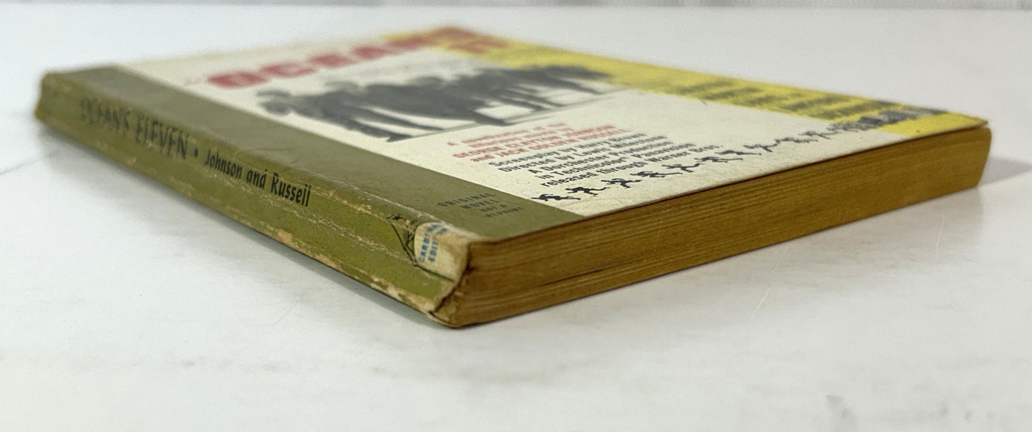 Ocean's Eleven by George Clayton Johnson & Jack Golden Russell 1960 1st Printing