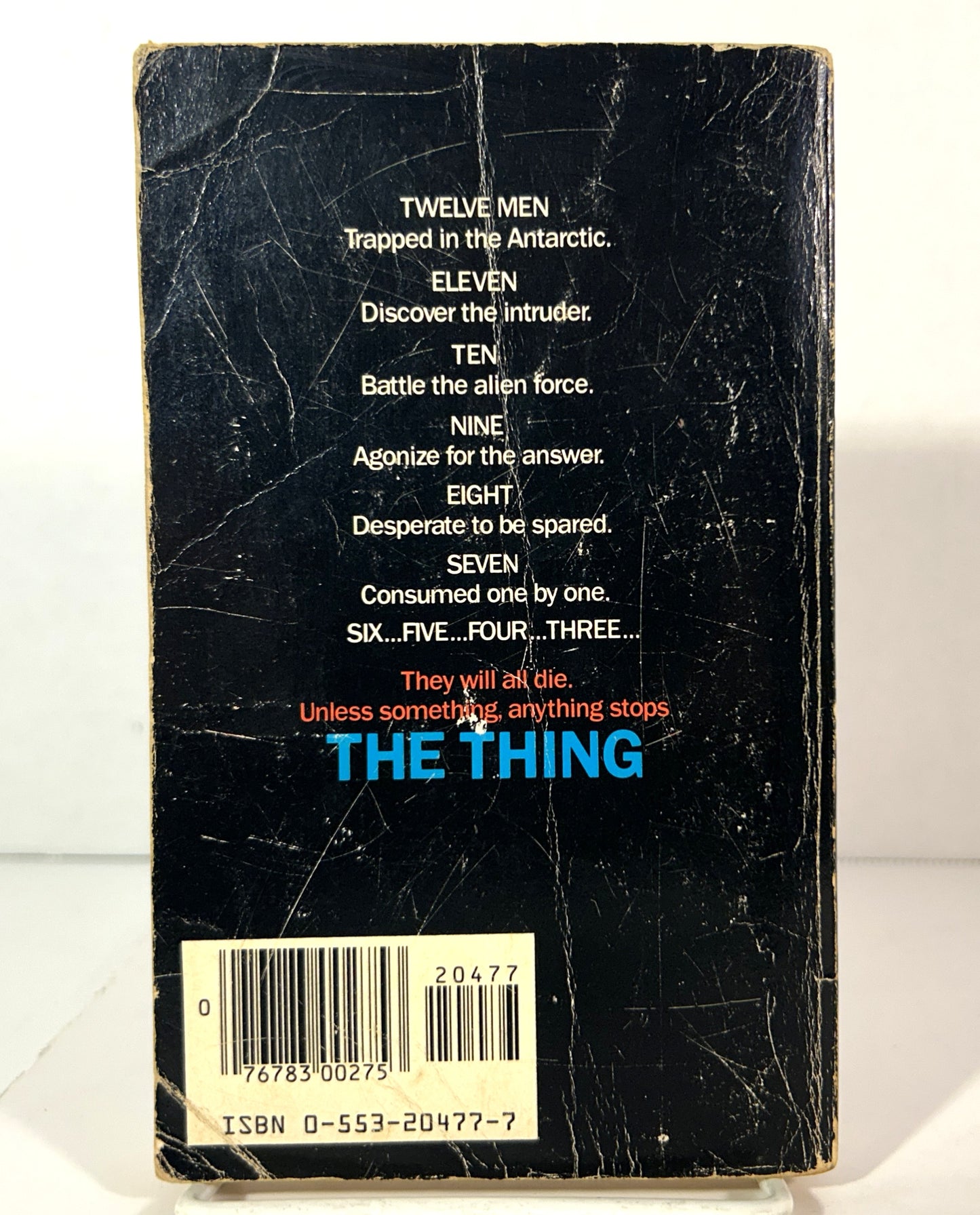 The Thing by Alan Dean Foster 1982 1st Printing