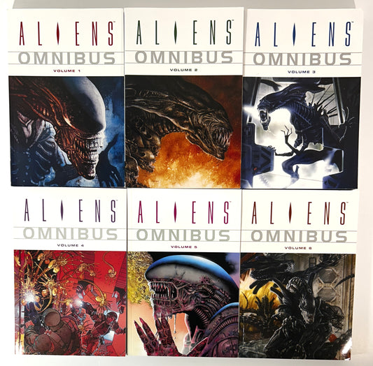 Set of 6 Aliens Omnibuses 2007-2009