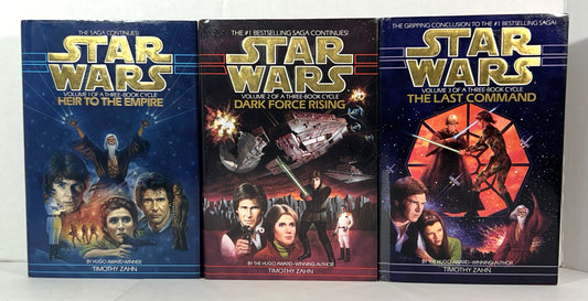 Star Wars: Complete Thrawn Trilogy by Timothy Zahn 1991-1993 1st Editions