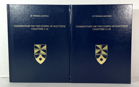 Set of 2 Commentary on the Gospel of Matthew by Jeremy Holmes 2013 Hardcovers