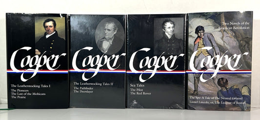 Library of America: Set of 4 James Fenimore Cooper 1985-2019 [2 SEALED]