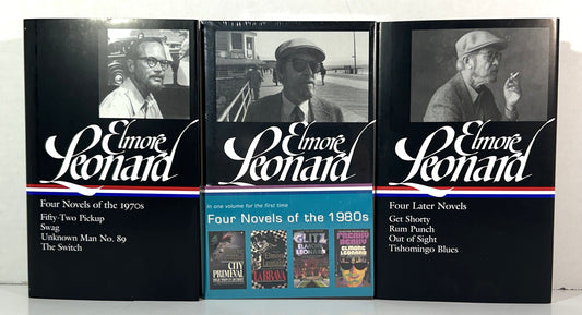 Library of America: Set of 3 Elmore Leonard 2014-2016 [1 SEALED]
