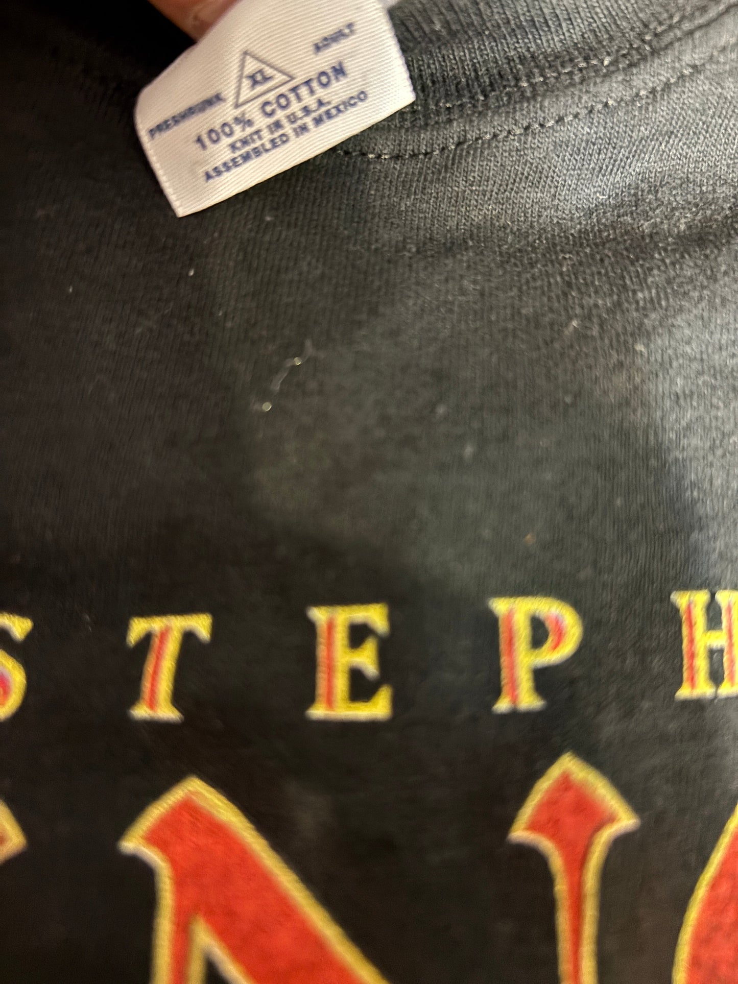 Two Stephen King Promotional T-Shirts; Dark Tower & Everything's Eventual