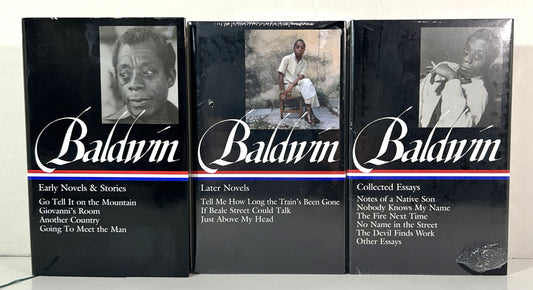Library of America: Set of 3 James Baldwin 1998 [2 SEALED]