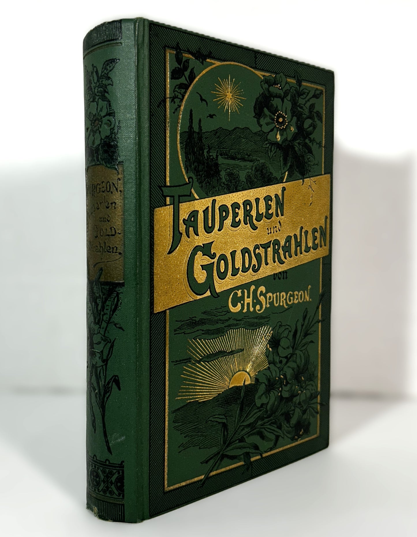 Tauperlen und Goldstrehlen