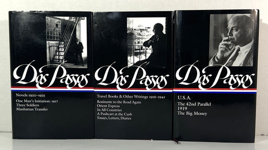 Library of America: Set of 3 John Dos Passos 1996-2003