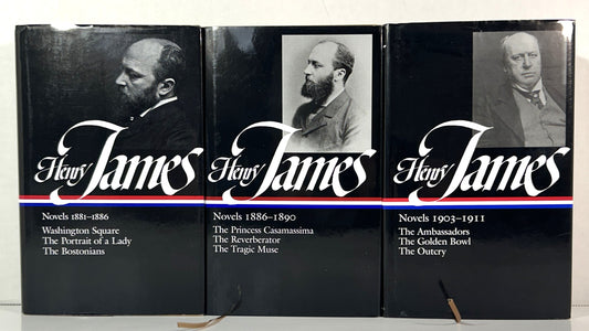 Library of America: Set of 3 Henry James 1985-2010