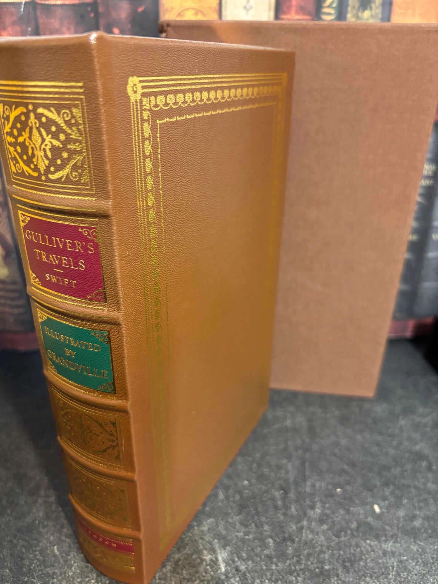 Easton Press: Gulliver's Travels by Jonathan Swift Illustrated by Grandville Limited Edition w/ Slipcase