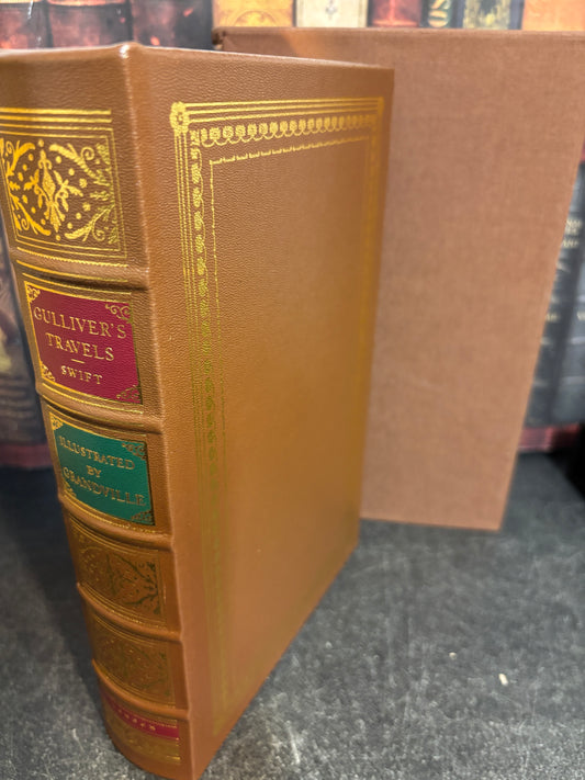 Easton Press: Gulliver's Travels by Jonathan Swift Illustrated by Grandville Limited Edition w/ Slipcase