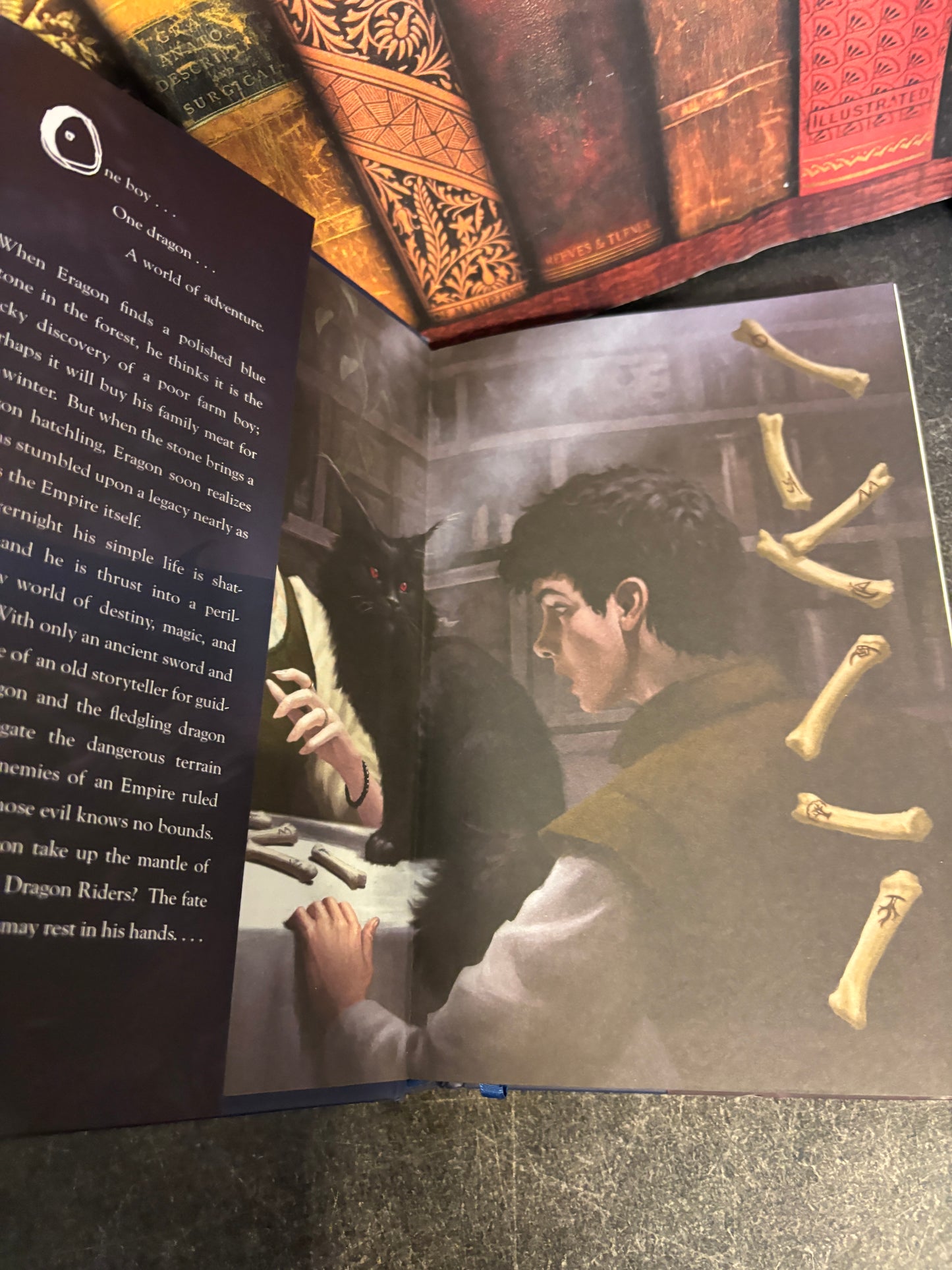 Eragon by Christopher Paolini SIGNED Owlcrate Exclusive w/ Sprayed Edges