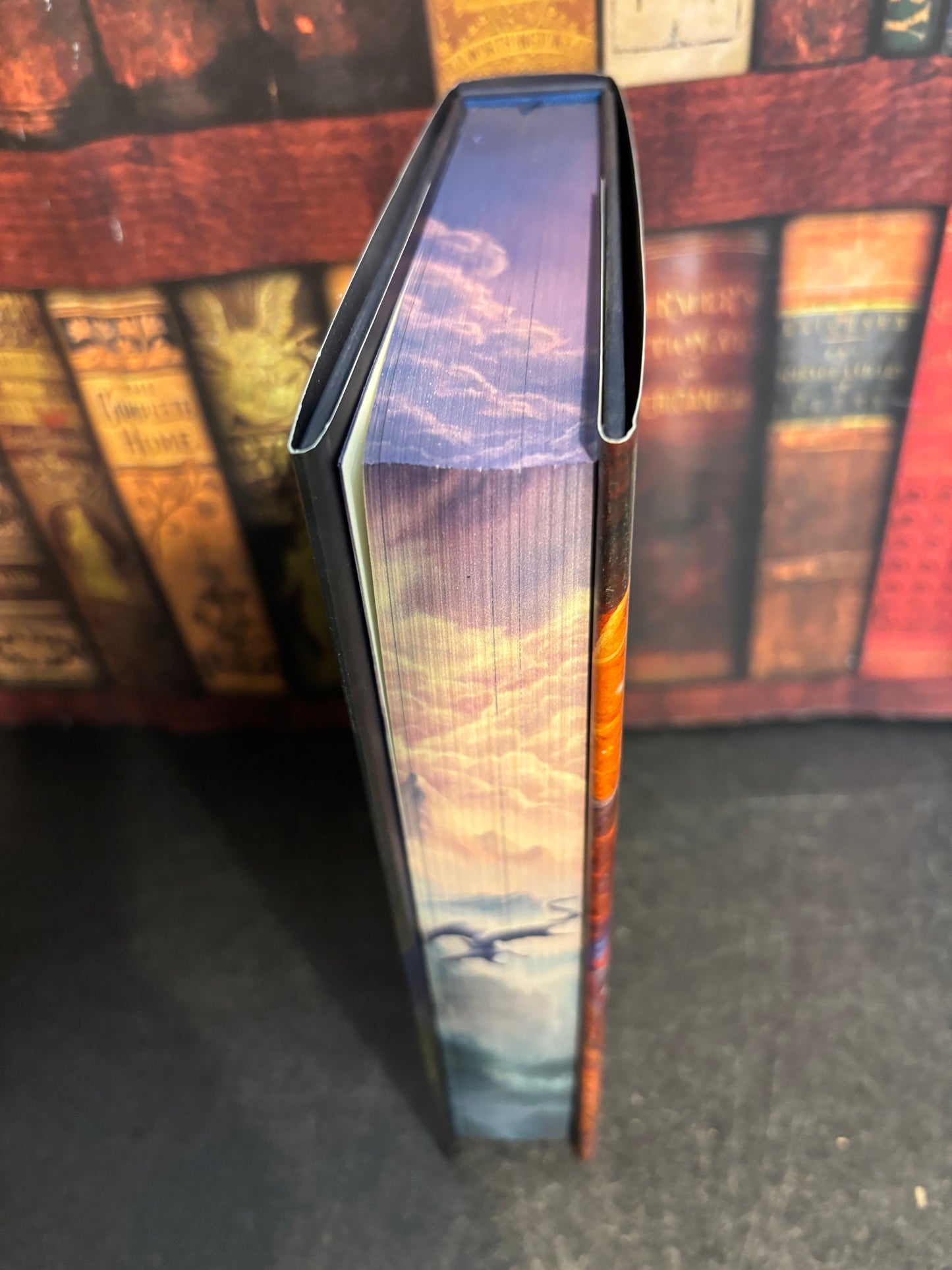 Eragon by Christopher Paolini SIGNED Owlcrate Exclusive w/ Sprayed Edges