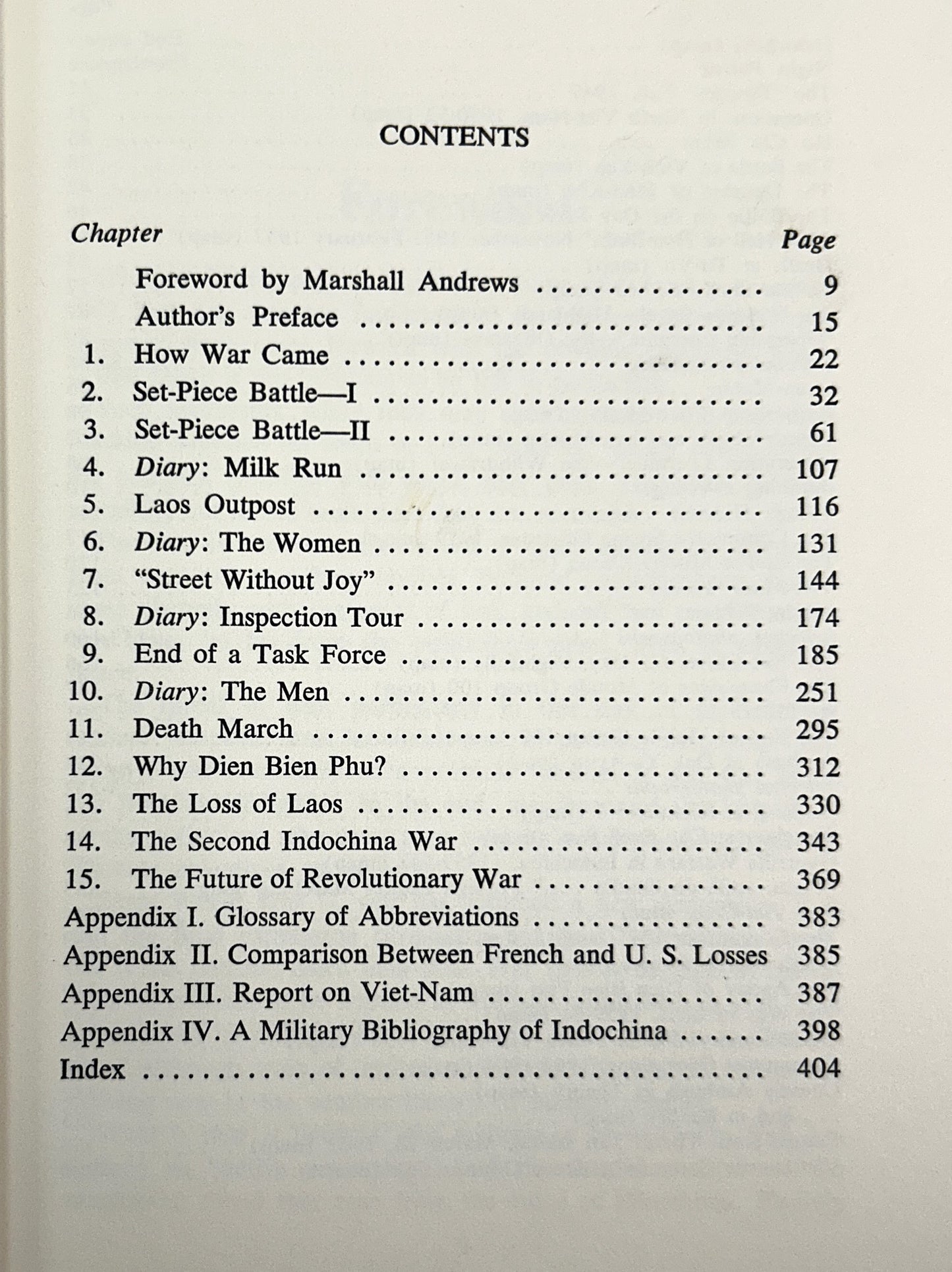 Street Without Joy by Bernard B. Fall 1965