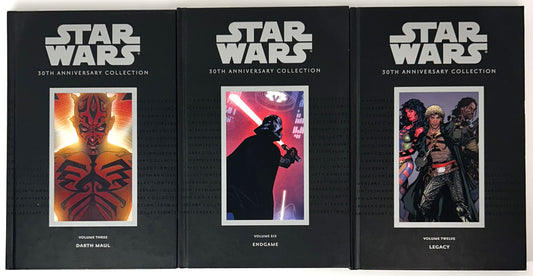 Set of 3 Star Wars 30th Anniversary Graphic Novel Collections 2007-2008 HB