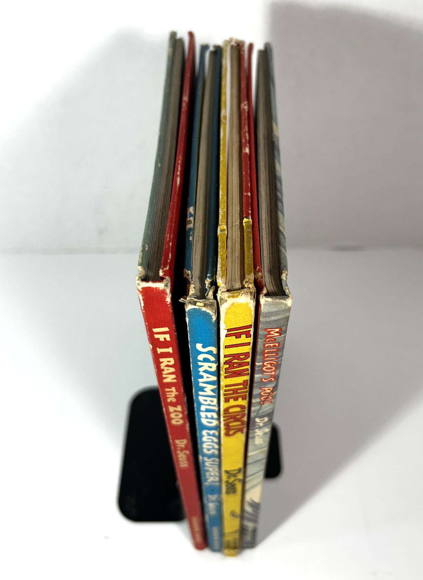 Lot of 4 Dr. Seuss Picture Books Early Prints/Book Clubs OOP