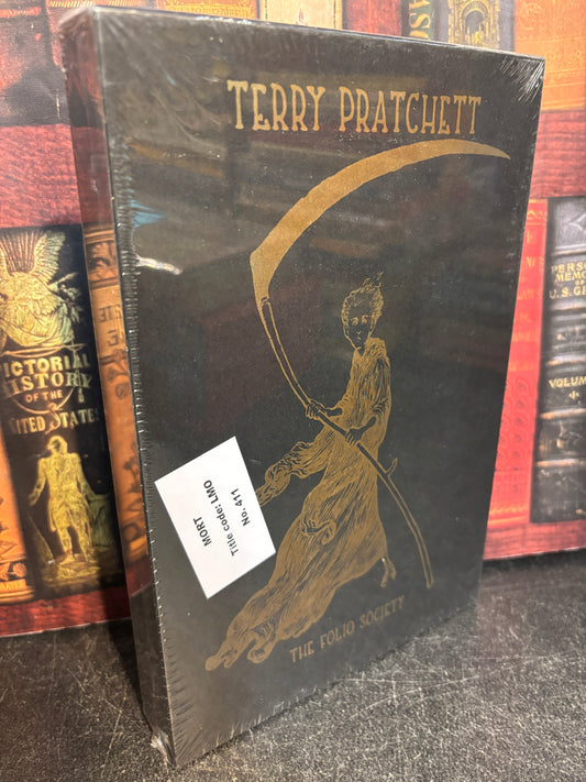 Folio Society: Mort by Terry Pratchett Deluxe Limited Edition #411/500 SEALED