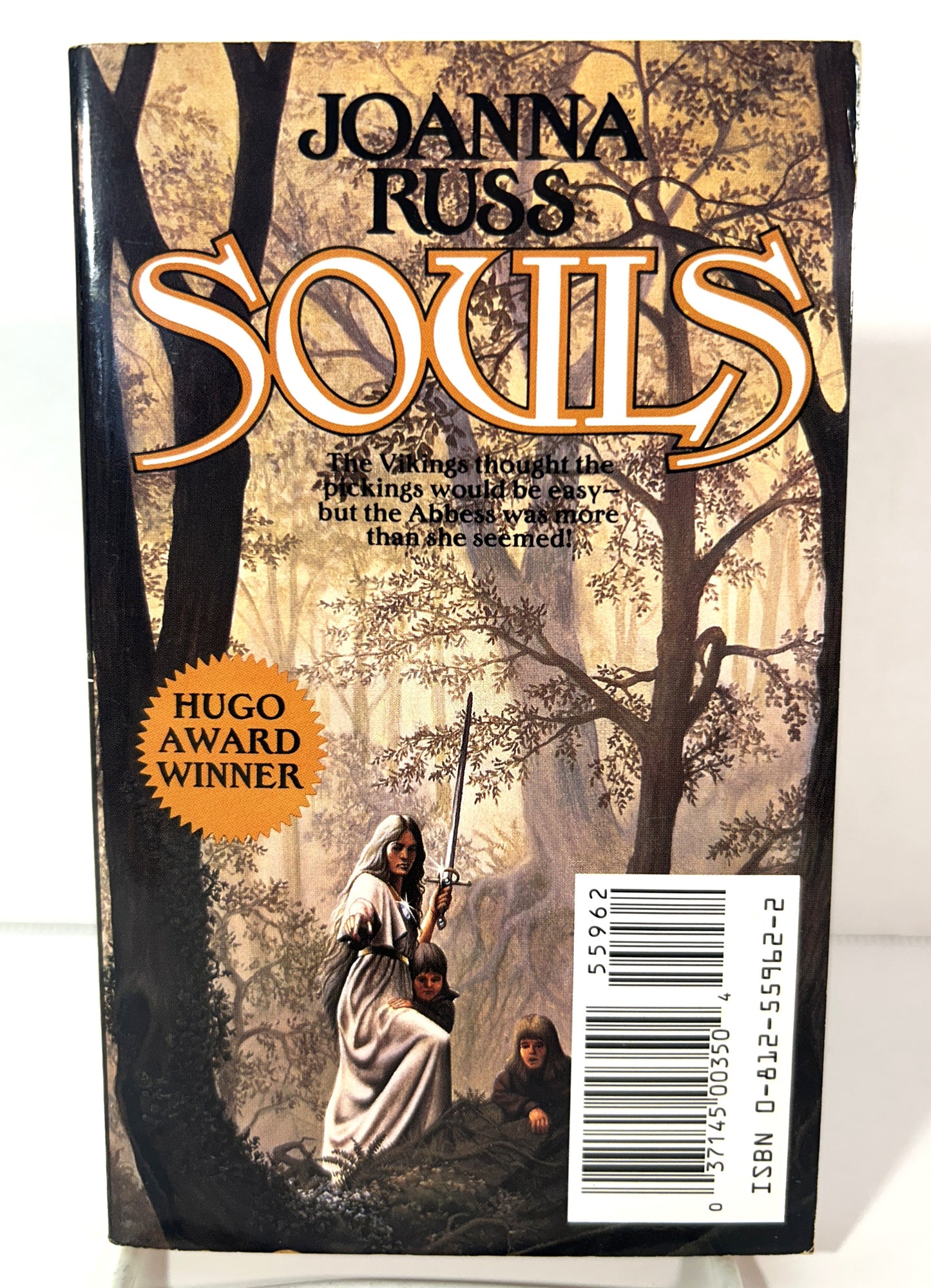 TOR Double Novel #11: Houston Houston Do You Read by James Tiptree Jr + Souls by Joanna Russ 1989 1st Printing