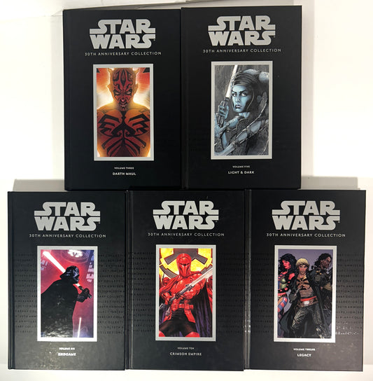 Star Wars: Lot of 5 30th Anniversary Edition Graphic Novels 2007-2008