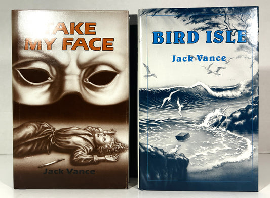 Bird Isle/Take My Face by Jack Vance Box Set SIGNED Ltd Ed 1st Ed