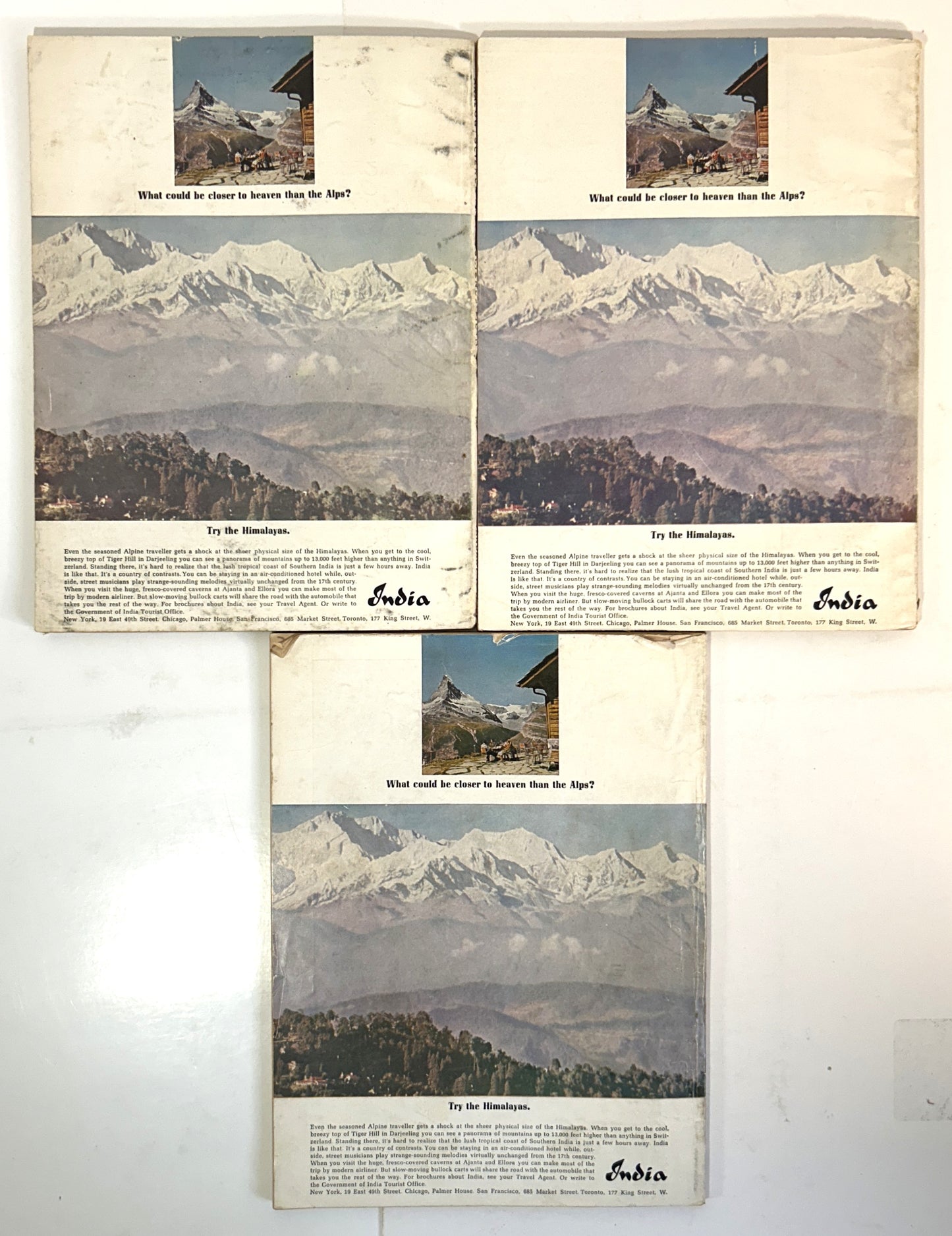 Set of 3 Analog 1965 Dune Editions