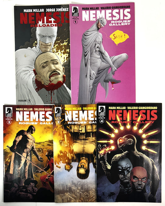 Set of 5 Nemesis by Mark Miller