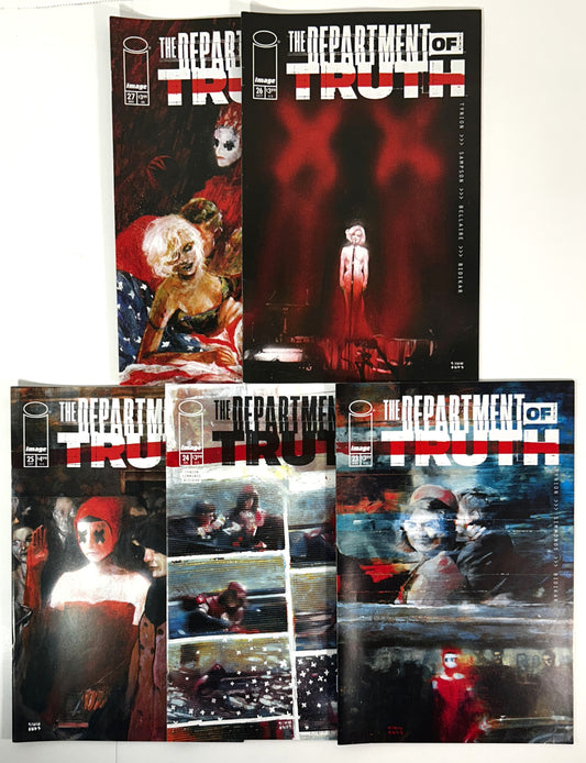 Set of 5 Department of Truth Image Comics