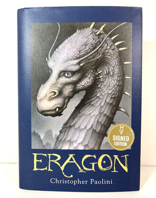 Eragon (Inheritance Cycle #1) by Christopher Paolini 2003 SIGNED Early Printing