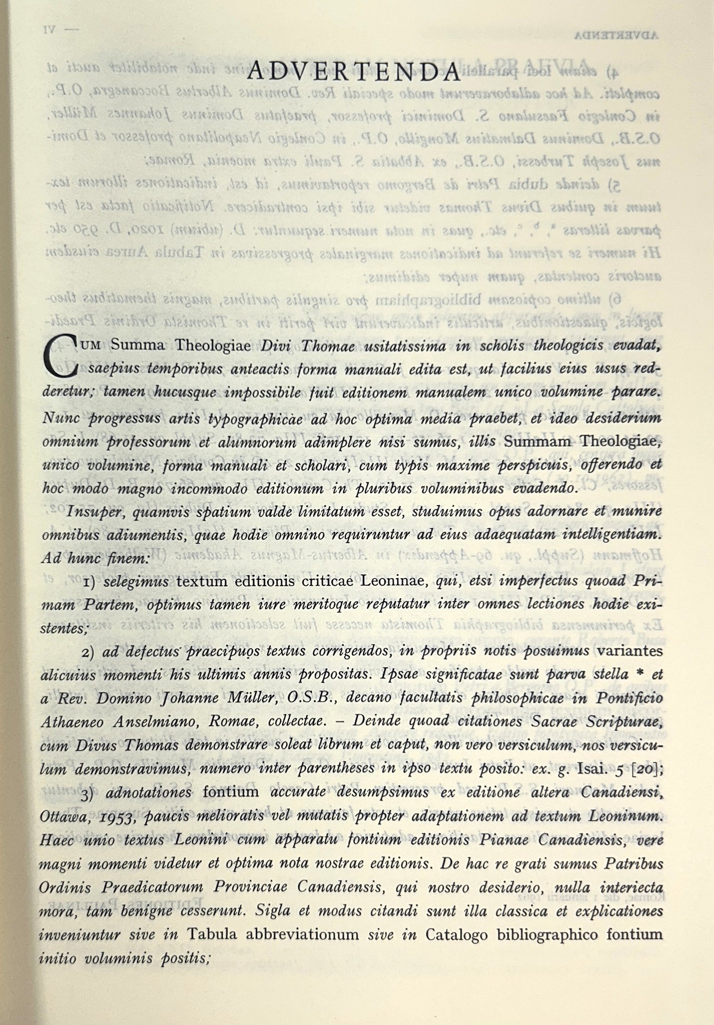 Summa Theologiae by Sancti Thomae de Aquino (The Sum of Theology by Saint Thomas Acquinas) 1988