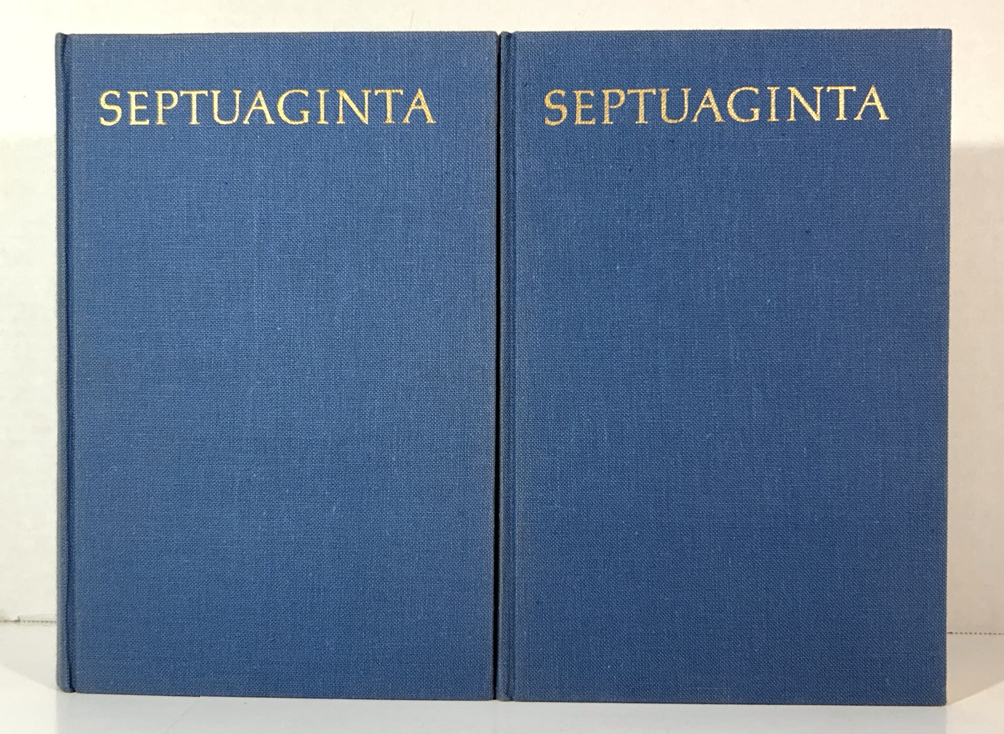 Set of 2 Septuaginta 1982