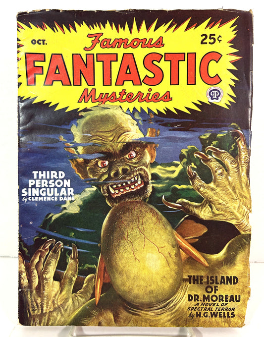 Famous Fantastic Mysteries October 1946 Magazine