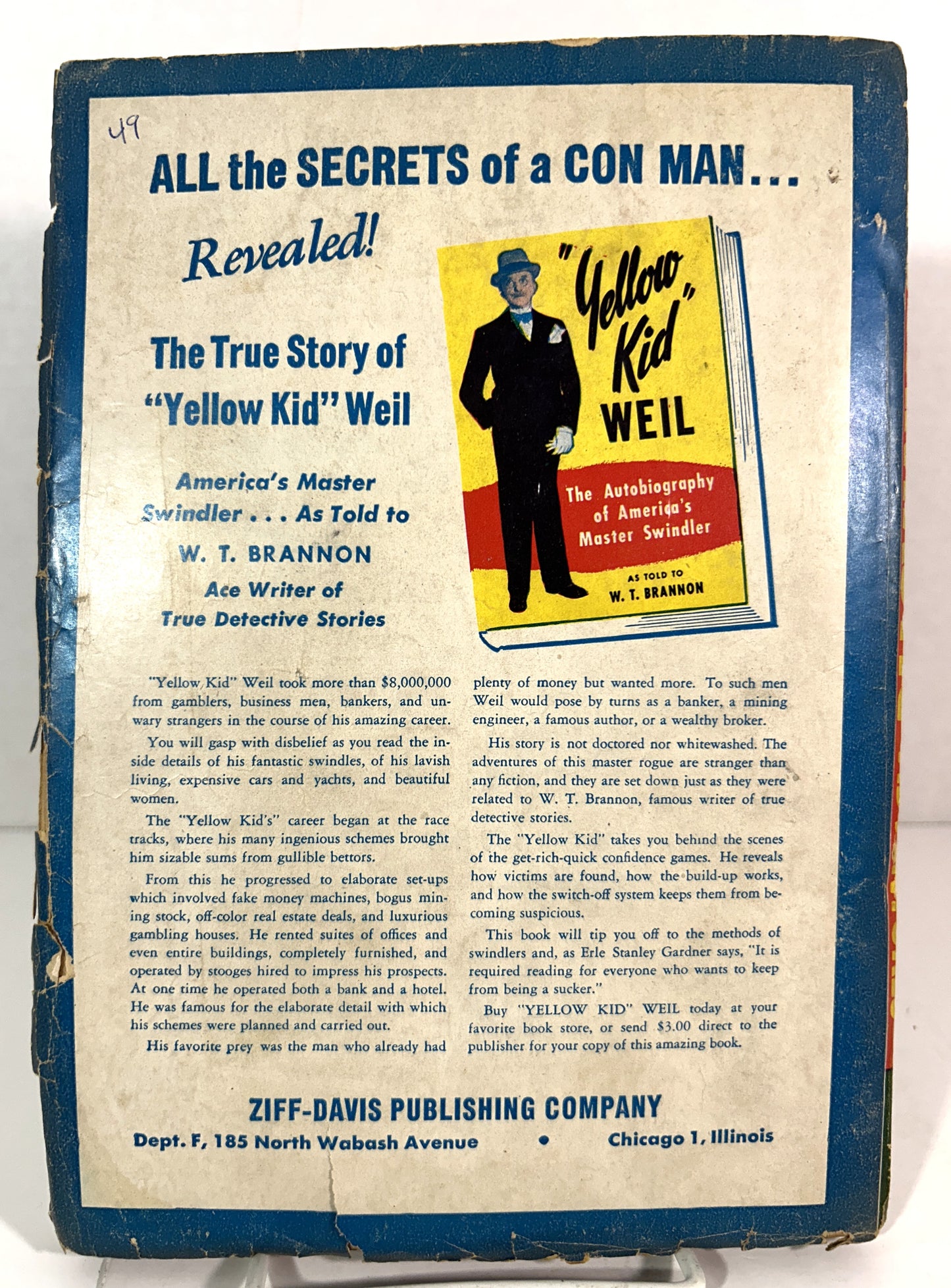 Fantastic Adventures April 1949 Vol 11 No 4 Magazine