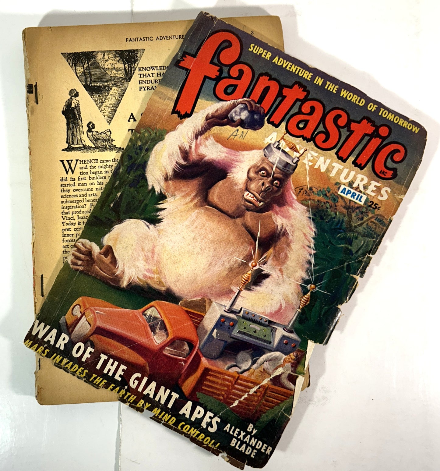 Fantastic Adventures April 1949 Vol 11 No 4 Magazine