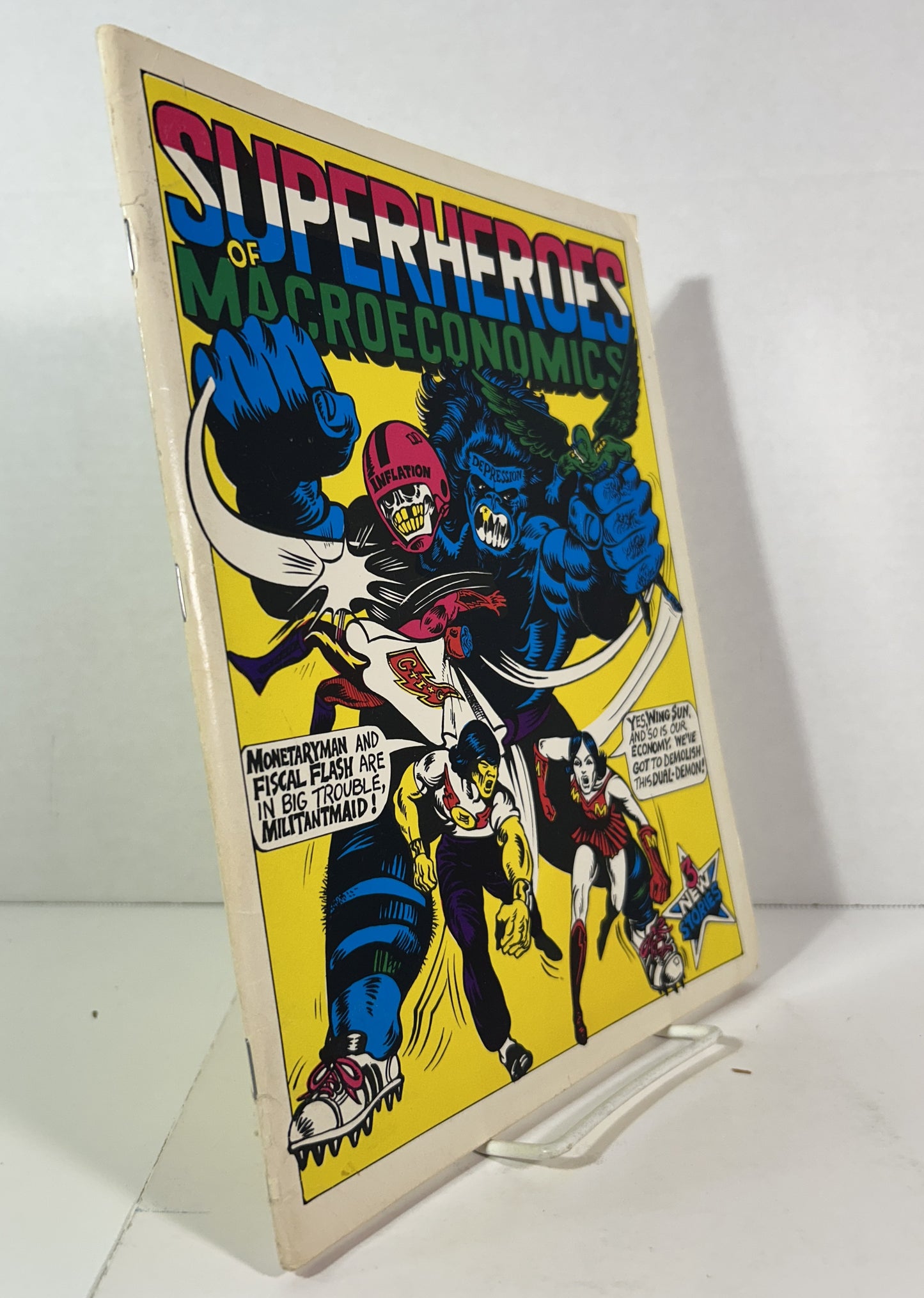 Superheroes of Macroeconomics 1976 by Follet Publishing Co.