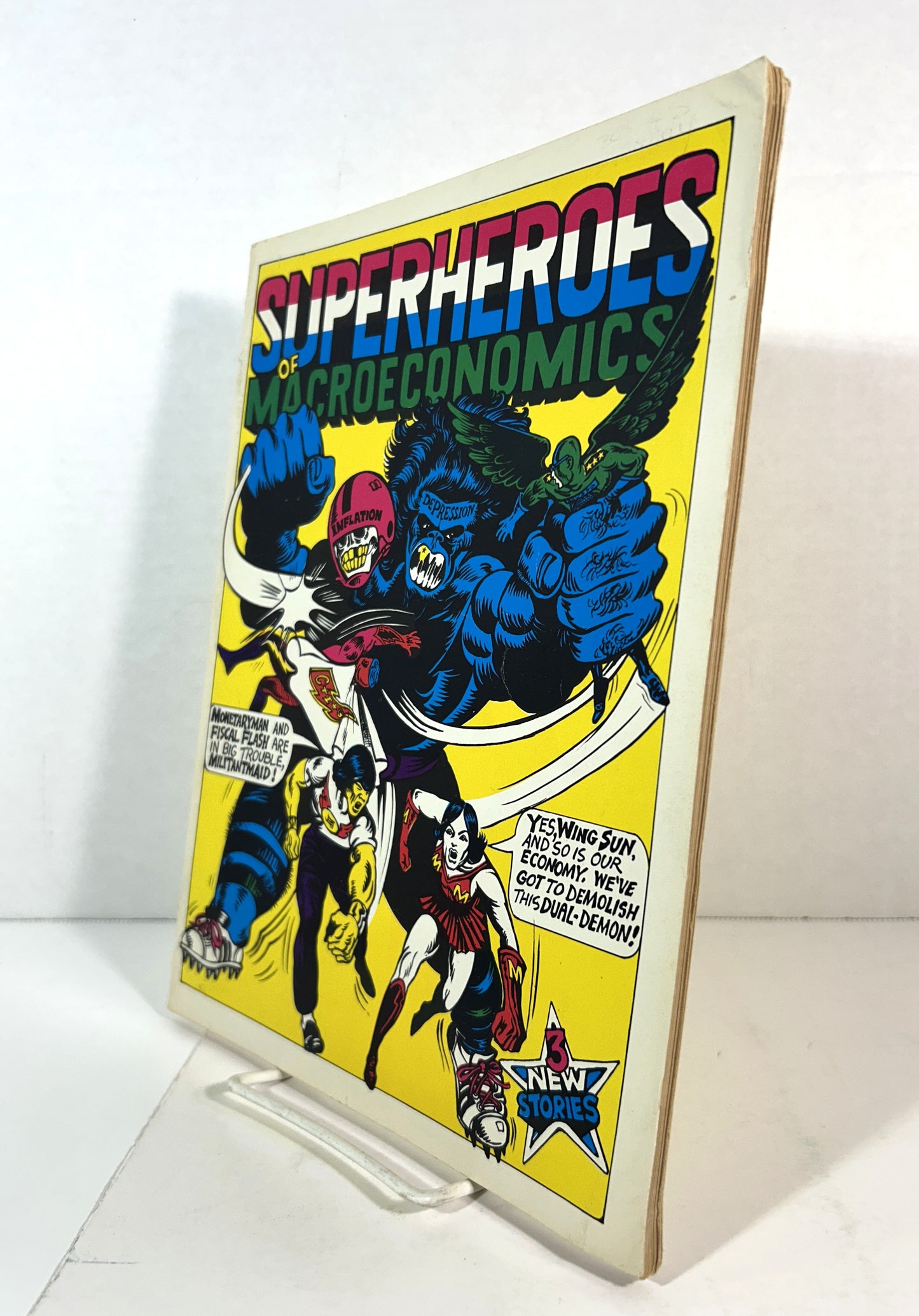 Superheroes of Macroeconomics 1976 by Follet Publishing Co.