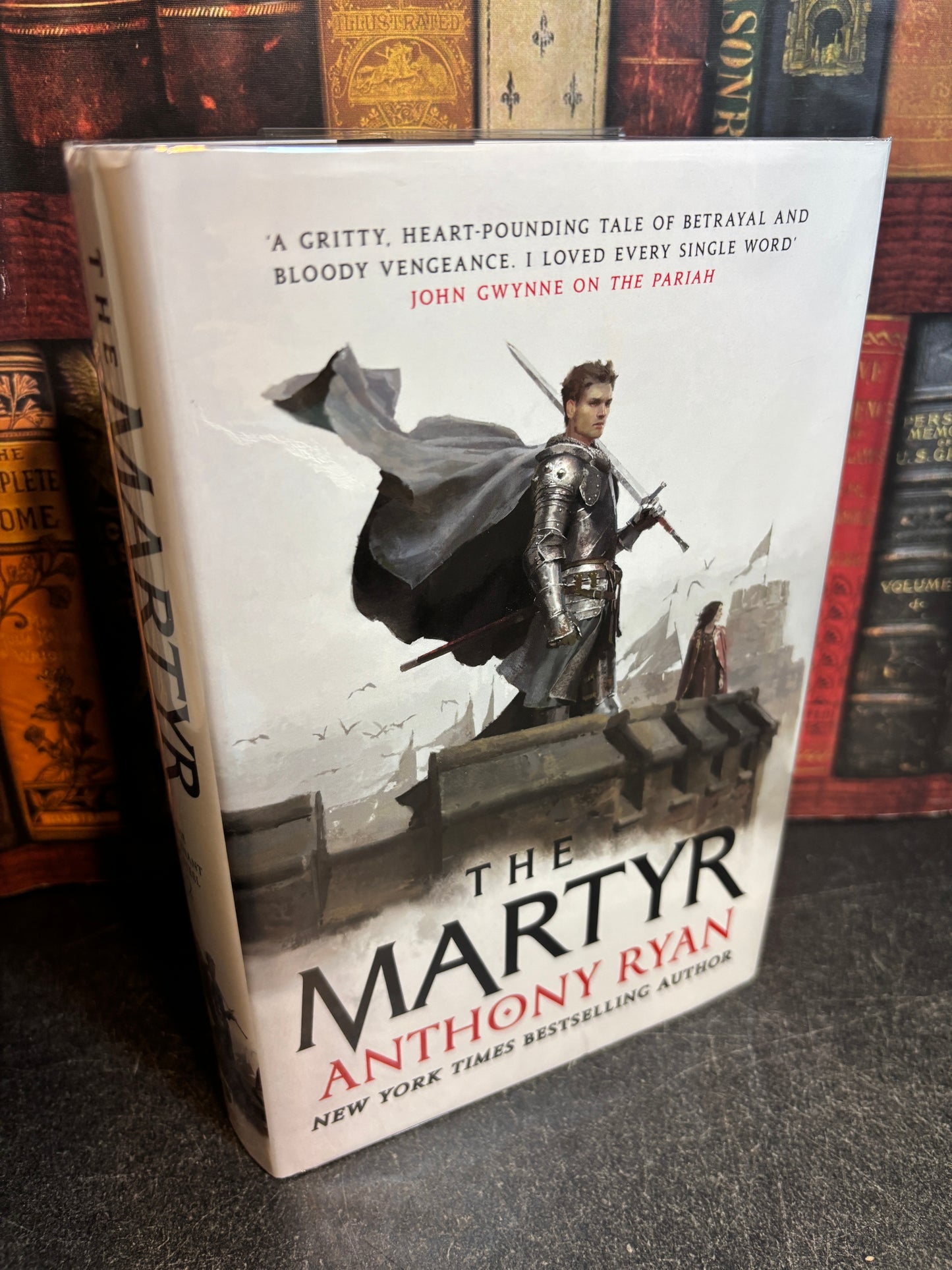 The Martyr by Anthony Ryan SIGNED & Numbered #381/500 1st Edition UK Sprayed Edges