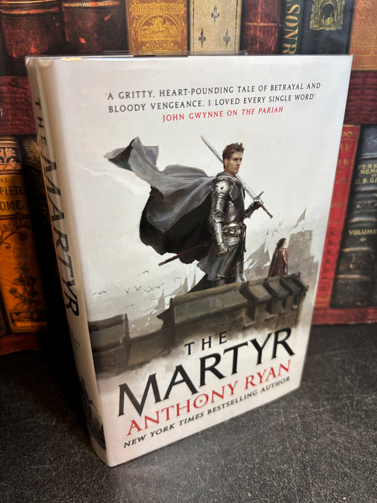 The Martyr by Anthony Ryan SIGNED & Numbered #381/500 1st Edition UK Sprayed Edges