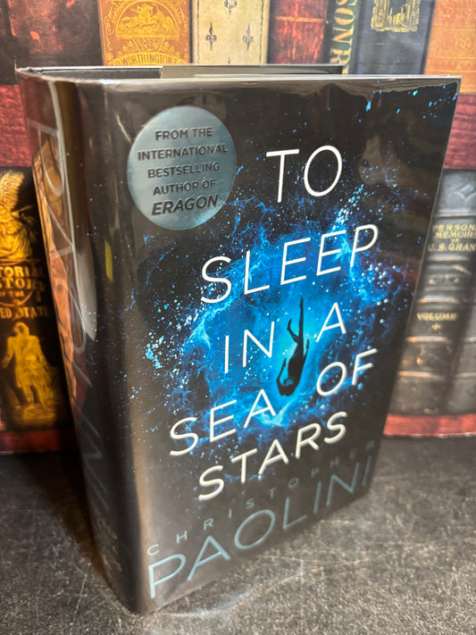To Sleep in a Sea of Stars by Christopher Paolini SIGNED & Numbered  #571/700 1st Edition UK