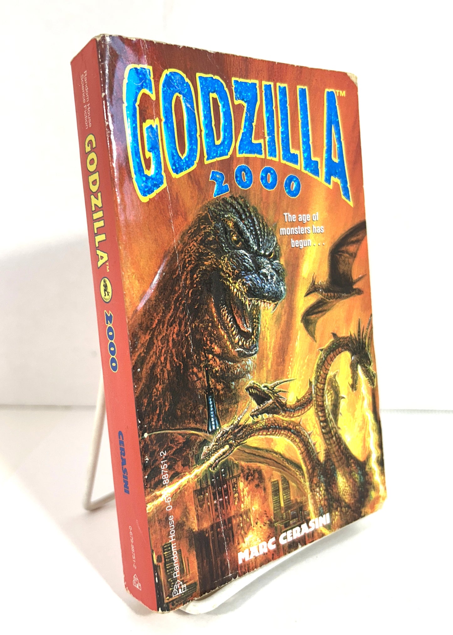 Godzilla 2000 by Marc Cerasini 1997 1st Printing