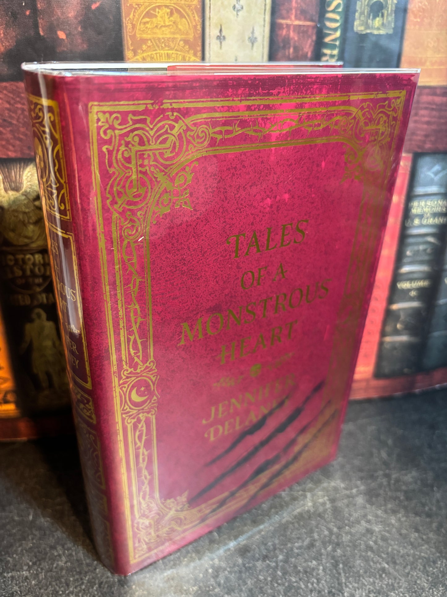 Tales of a Monstrous Heart by Jennifer Delaney SIGNED & Numbered #1529/2000 1st Edition