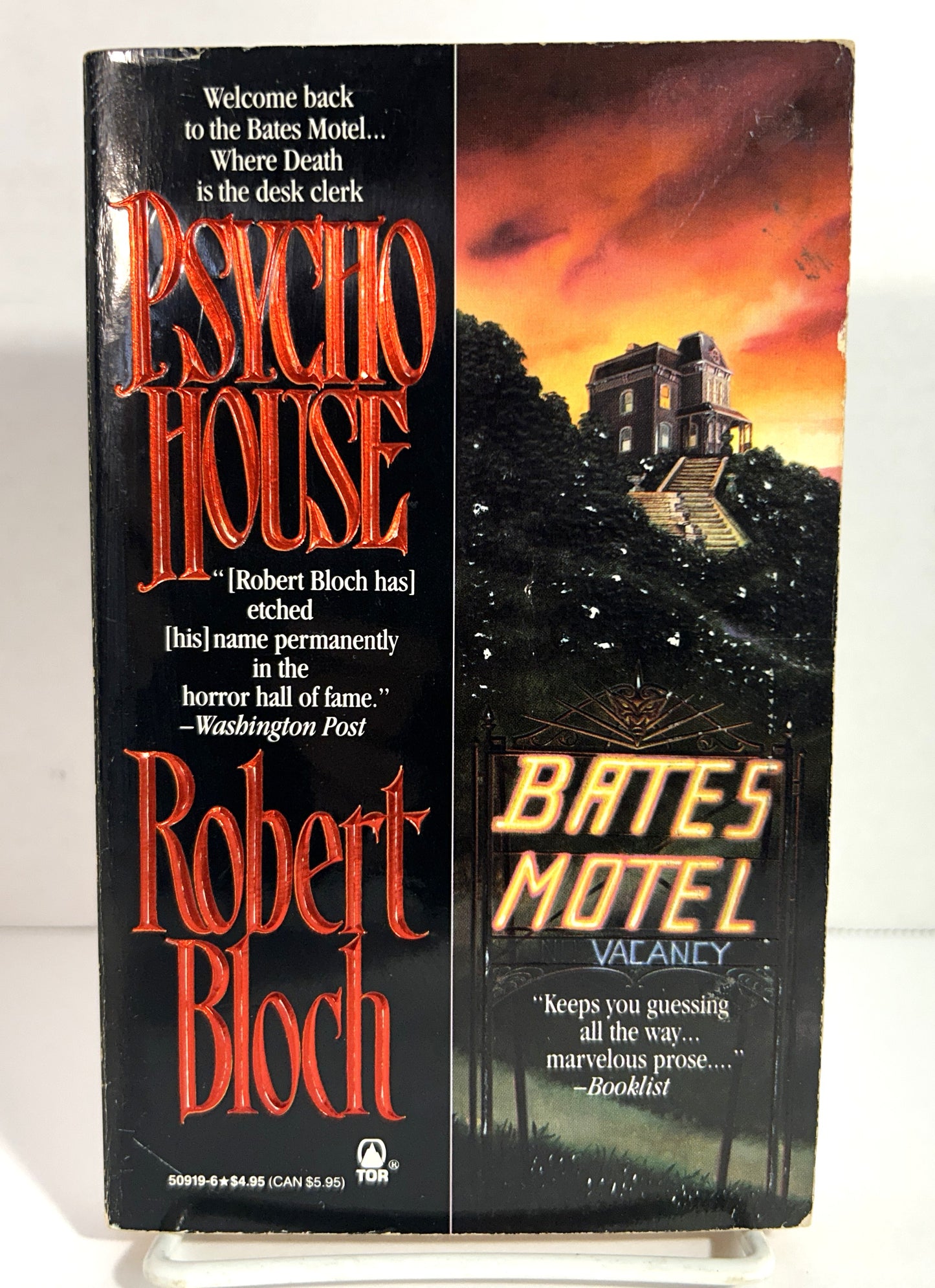 Psycho House by Robert Bloch 1991 1st Printing