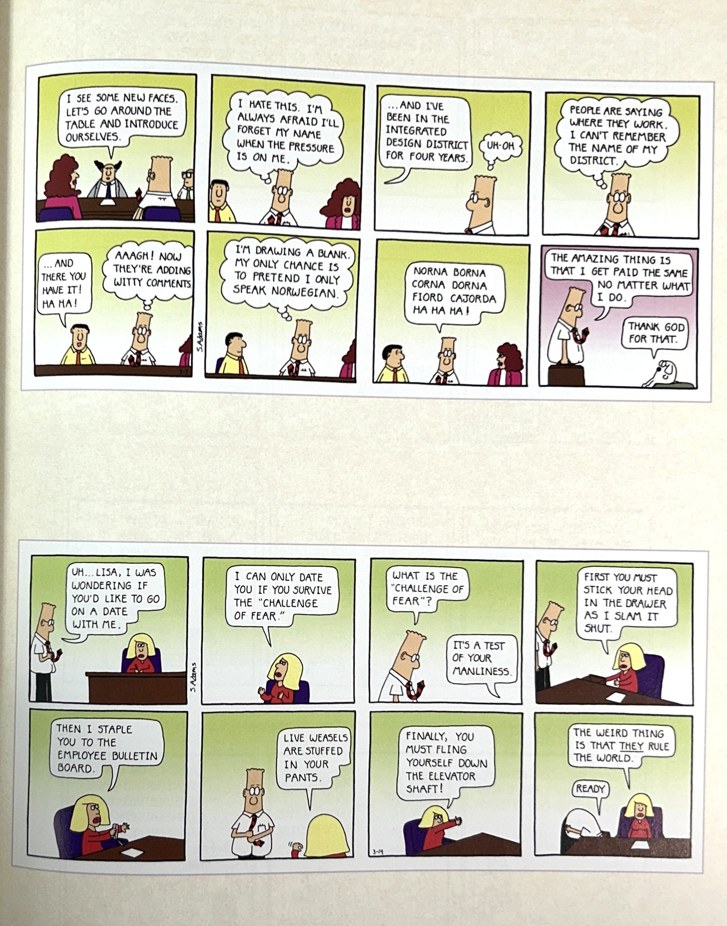 Dilbert 2.0: 20 Years of Dilbert by Scott Adams 2008 w/ DVD